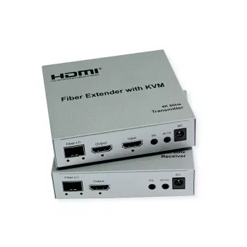 Extensor KVM emissor e recetor ROLINE 14.01.3363 HDMI com fios 20000 m