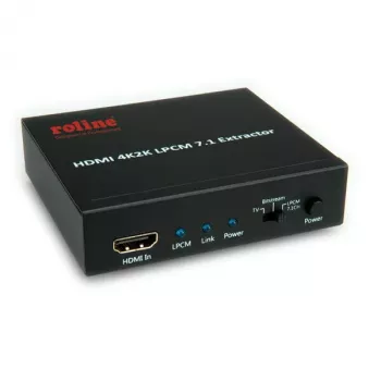 Extrator de áudio ROLINE HDMI 4K2K LPCM 7.1