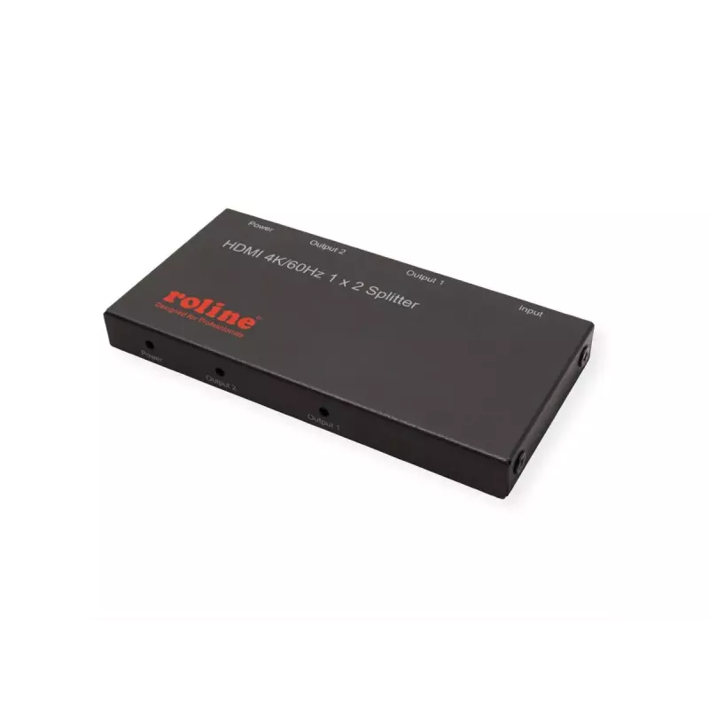 Splitter de vídeo ROLINE 14.01.3556 HDMI 2x HDMI 3840x2160 60Hz