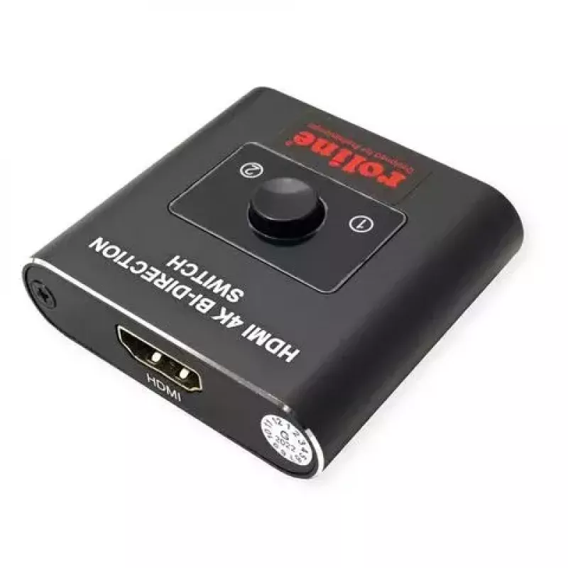 Comutador HDMI ROLINE 14.01.3573 60Hz preto plástico, 5 unidades