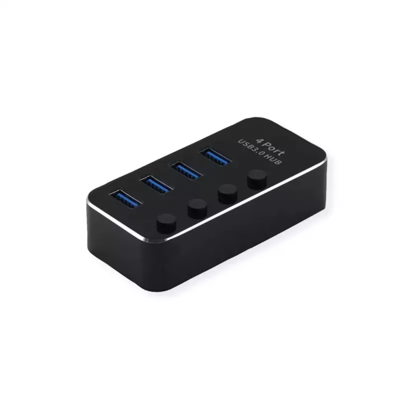 Hub USB ROLINE 14.02.5056 USB 3.2 Gen 1 Type-A 5120 Mbit/s preto