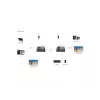 Extensor KVM transmissor e recetor VALUE 14.99.3042 HDMI USB com fios 70 m