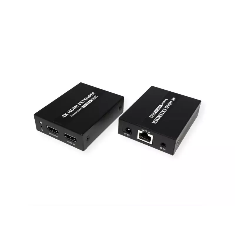 Transmissor e recetor AV VALUE 14.99.3465 3840 x 2160 píxeis Cat6a