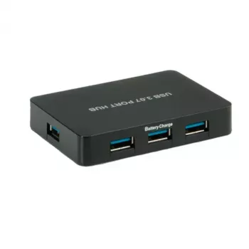 Hub USB VALUE USB 3.0 Desktop 7 portas com fonte de alimentação