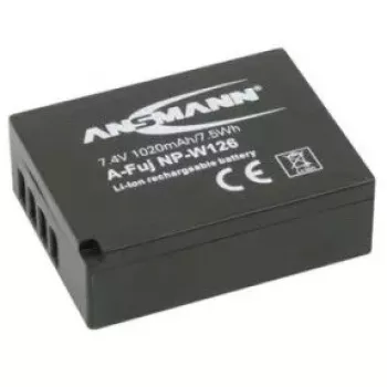 Bateria Ansmann A-FUJ NP-W 126 iões de lítio 1020 mAh