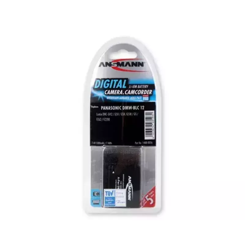 Bateria para câmara Ansmann 1400-0056 iões de lítio 1000 mAh