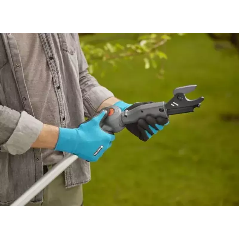 Tesoura de poda elétrica Gardena 14774-20 2,8 cm 18 V iões de lítio preto prateado