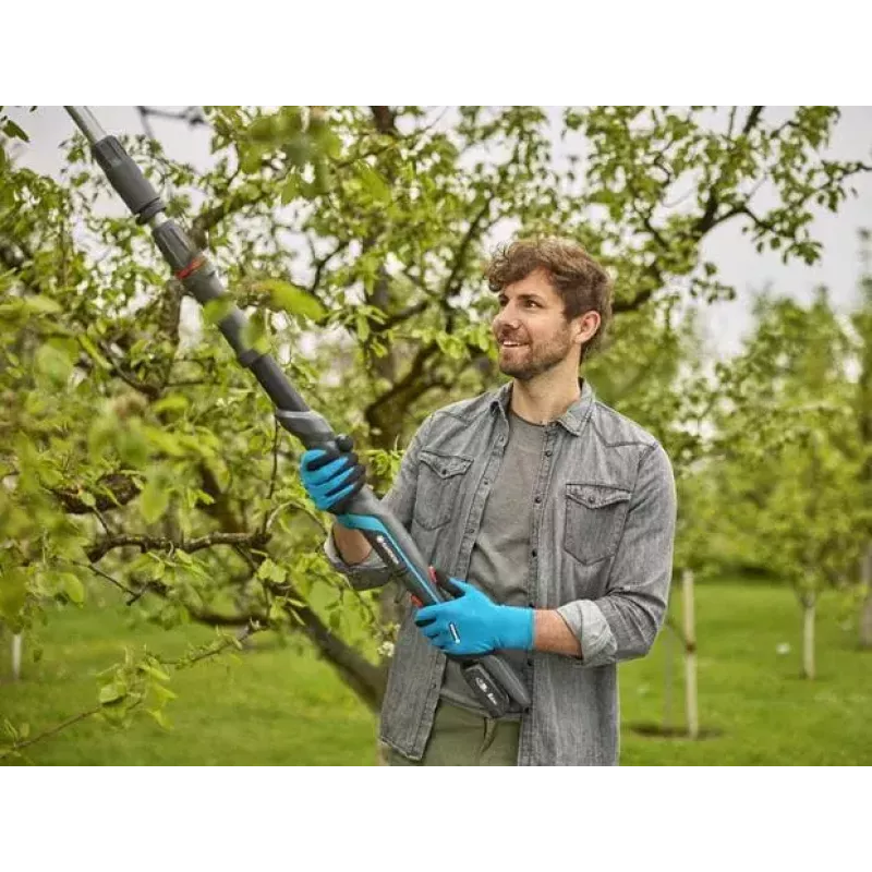 Tesoura de poda elétrica Gardena 14774-20 2,8 cm 18 V iões de lítio preto prateado