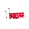 Placa de interface ROLINE 15.06.2196 PCIe 4.0 3,3 V 5 A