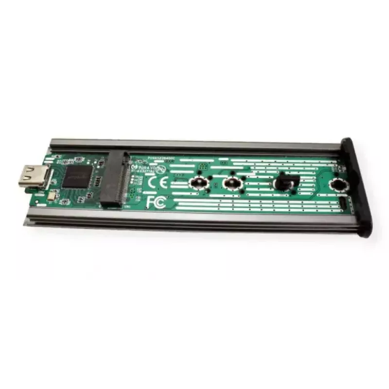 Caixa para SSD ROLINE 16.01.4147 M.2 alumínio preto 20 Gbit/s