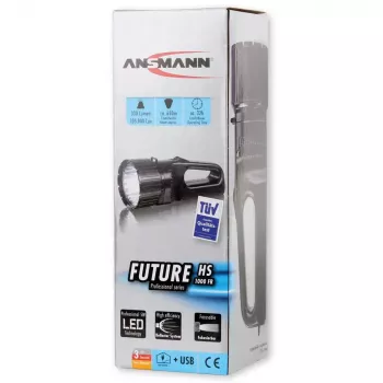 Lanterna de mão Ansmann 1600-0055 preto