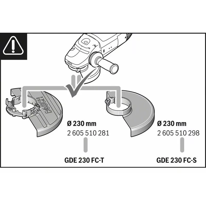 Sistema de aspiração de pó Bosch GDE 230 FC-T Professional