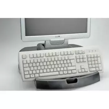Suporte para dois monitores/impressora ROLINE Trend preto