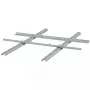 Adaptador VESA ROLINE 100x100-400x400 variável prateado