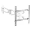 Adaptador VESA ROLINE 100x100-100x200/200x200 variável prateado