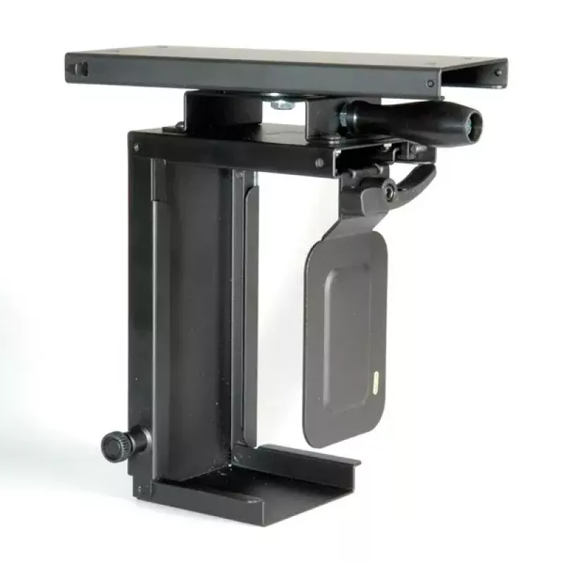 Suporte de CPU sob a secretária ROLINE suporte para mini PC extensível com função de rotação preto