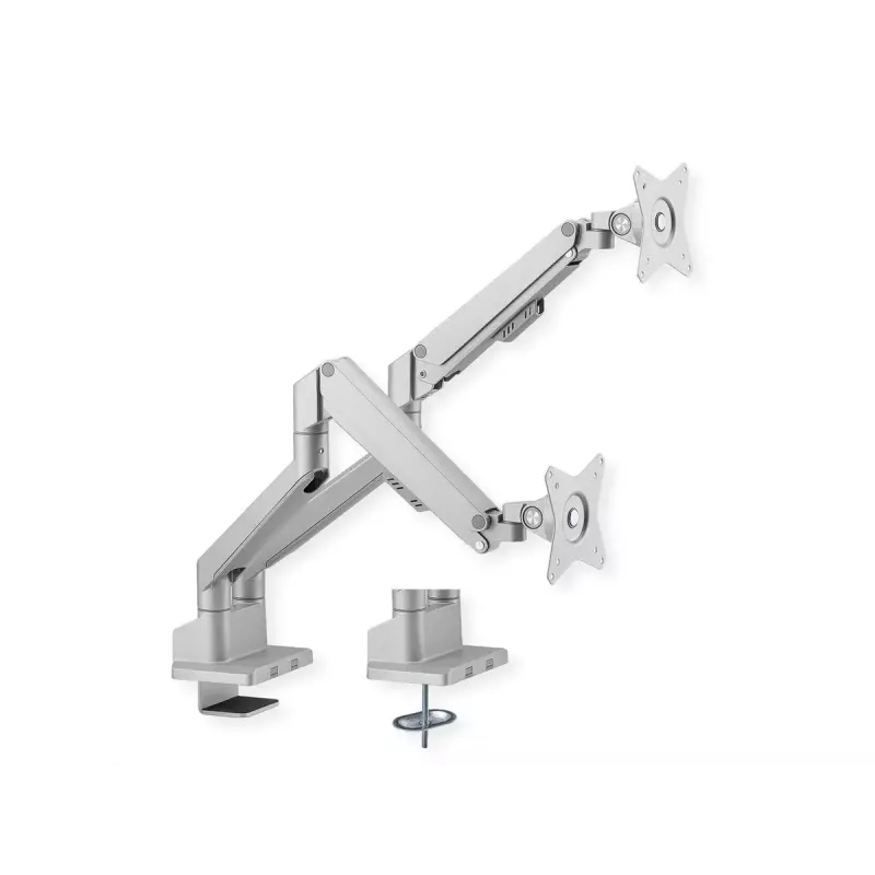Suporte para monitor ROLINE 17.03.1158 32 polegadas prateado capacidade de carga 18 kg