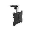 Suporte/base de TV VALUE 17.99.1186 para 43,2 cm a 94 cm (17 polegadas – 37 polegadas), VESA 75×75–200×200, inclinável 0–90°, orientável ±45°, 20 kg, preto