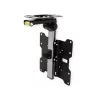 Suporte/base de TV VALUE 17.99.1186 para 43,2 cm a 94 cm (17 polegadas – 37 polegadas), VESA 75×75–200×200, inclinável 0–90°, orientável ±45°, 20 kg, preto