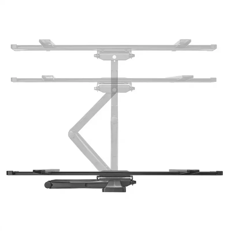 Suporte de TV VALUE 17.99.1209 preto 70 polegadas capacidade 35 kg