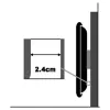Suporte de parede VALUE para TV LCD/plasma perfil plano