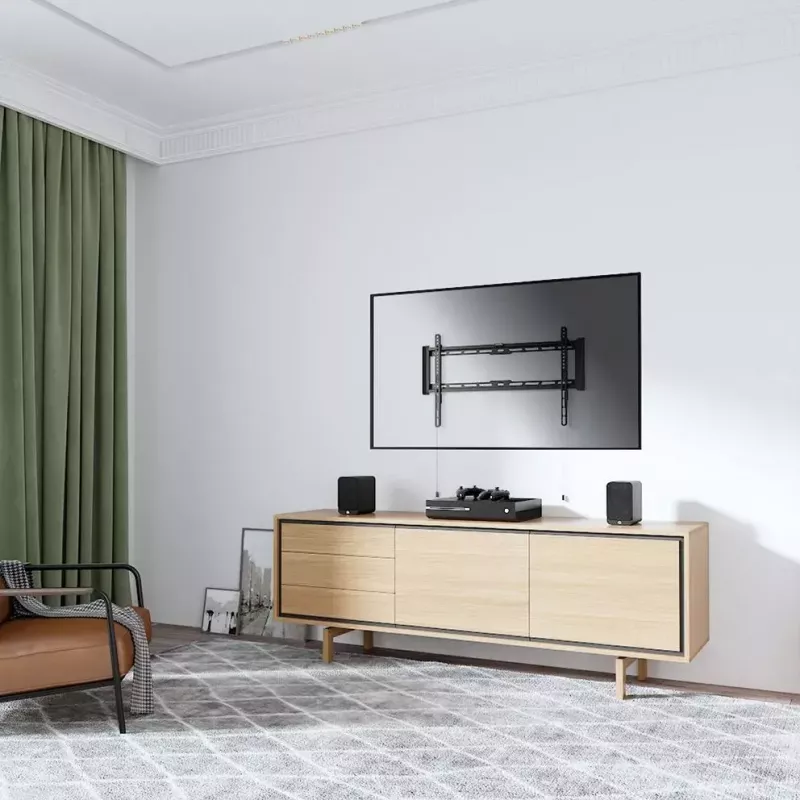 Suporte de TV VALUE 17.99.1222 preto 2,03 m 75 kg