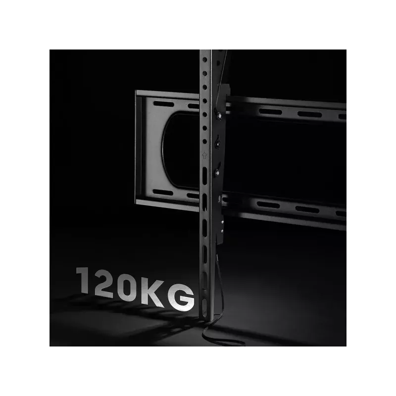 Suporte de TV VALUE 17.99.1225 3,05 m 120 polegadas preto capacidade 120 kg
