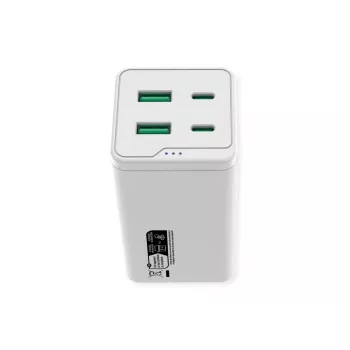 Carregador para dispositivos móveis ROLINE 19.11.1056 carregamento rápido universal AC 2 USB Type-C