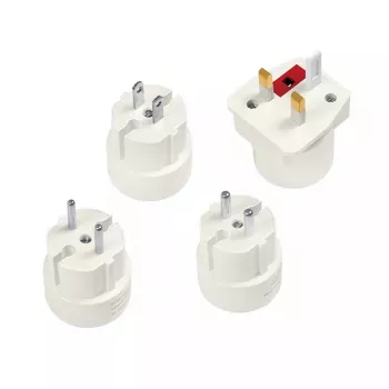 Adaptador de viagem LogiLink PA0186 branco
