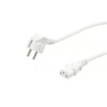 Cabo de alimentação VALUE 19.99.1016 branco 0,6 m CEE7/7 IEC 320