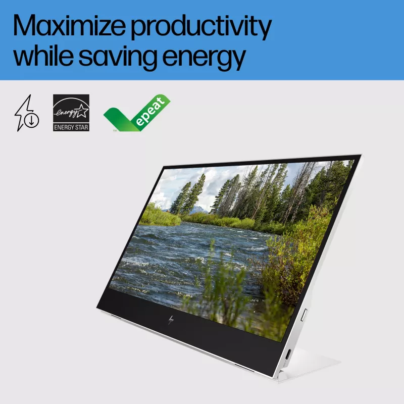 Monitor HP E-Series E14 G4 14 polegadas Full HD LCD 1920x1080