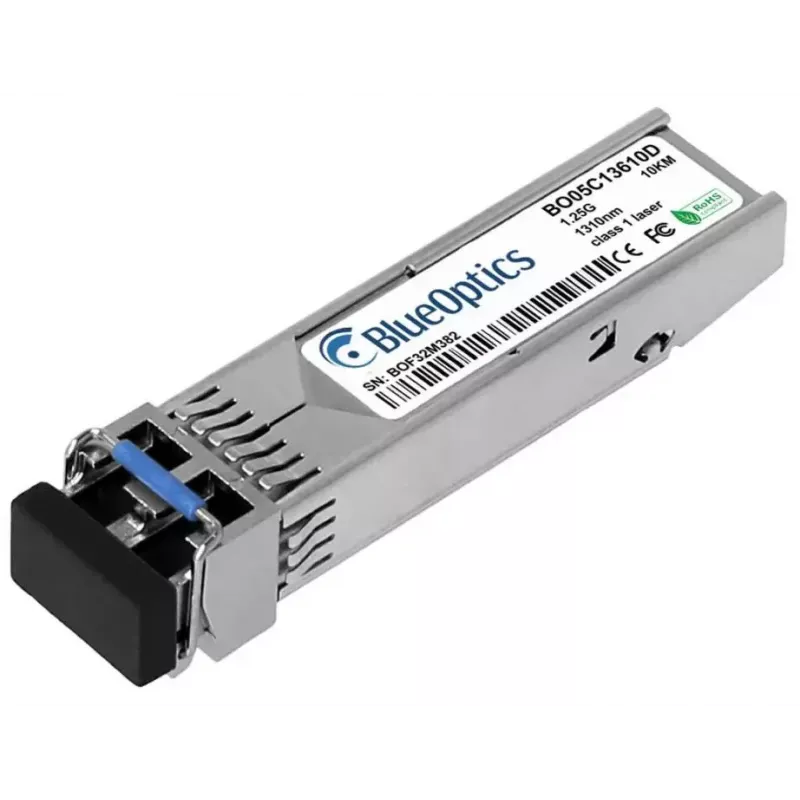 Módulo transceptor de rede BlueOptics 1G-SFP-LX-OM-BO fibra ótica SFP 10000 m