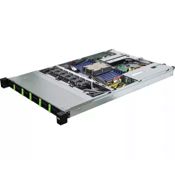 Caixa de computador ASRock 1U12E-GENOA/2L2T rack (1U) cinzento