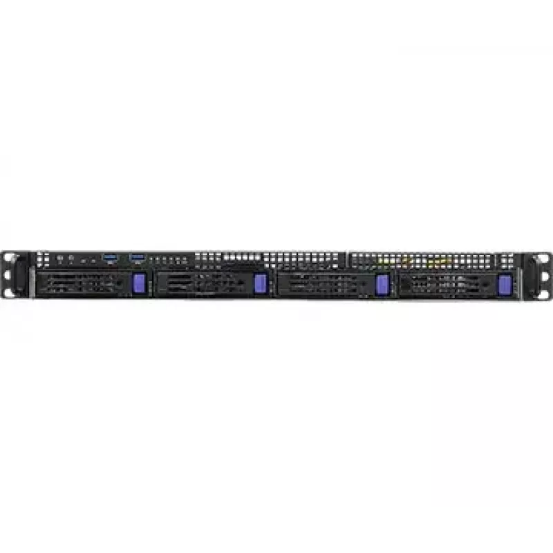 Caixa de computador ASRock 1U4LW-B650/2L2T rack (1U) preto