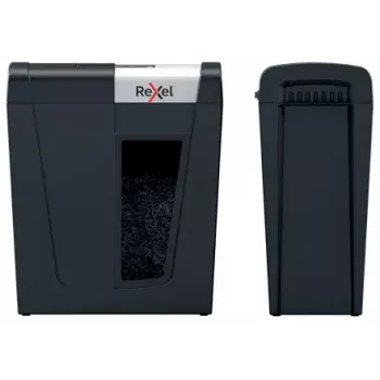 Rexel Secure MC4 destruidora de documentos microcorte 60 dB preto, prateado