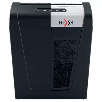 Rexel Secure MC4 destruidora de documentos microcorte 60 dB preto, prateado