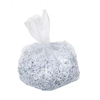 Sacos de plástico Rexel para destruidoras de documentos de grande escritório, capacidade 175 L (pack de 20)