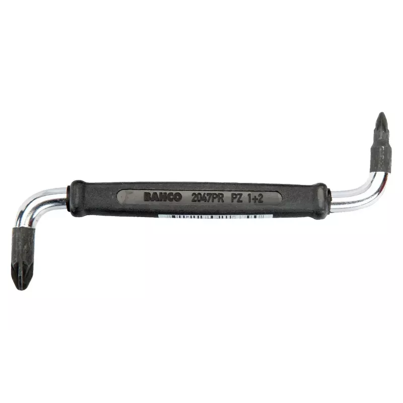 Chave de fendas manual Bahco 2047PZ-1-2 comprimento 100 mm peso 25 g