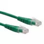 Cabo de rede ROLINE UTP patch Cat.6 RJ-45 0,3 m verde
