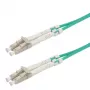 Cabo de jumper de fibra ótica ROLINE 50/125µm OM3 LC/LC Low-Loss 5m