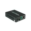 Conversor de suporte de rede VALUE 21.99.1199 1000 Mbit/s multimodo preto