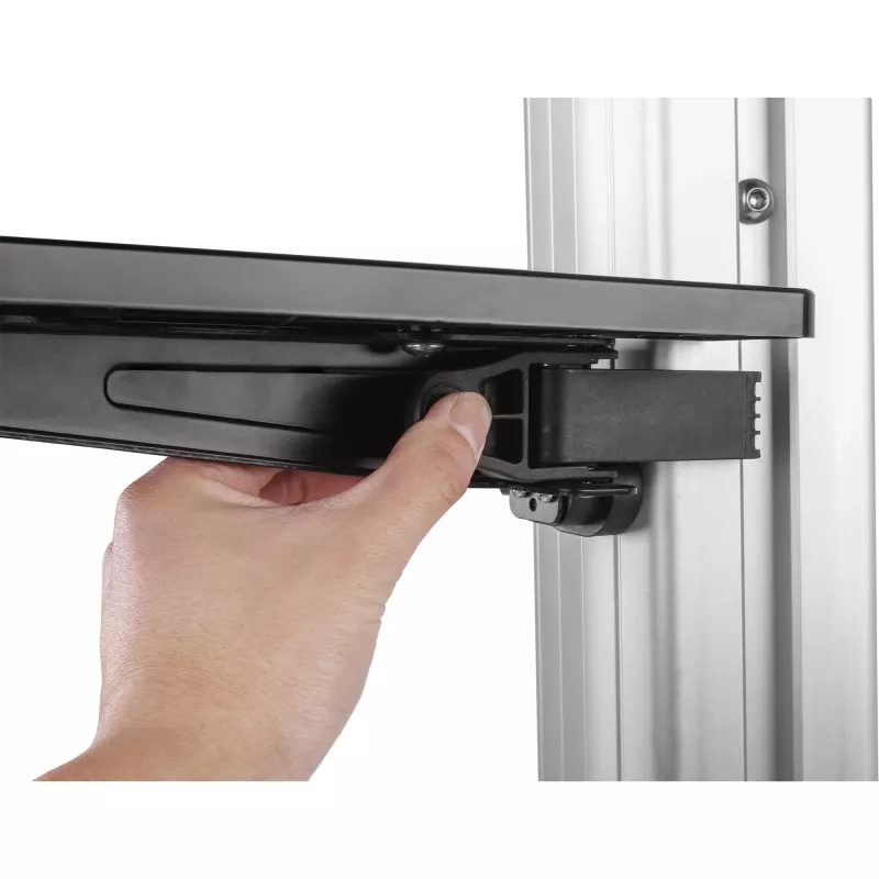 Suporte de TV com altura ajustável InLine, para TV LED 37 polegadas–70 polegadas (94–178 cm), máx. 50 kg
