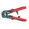 Alicate de cravar cabos VALUE 25.99.8794 preto vermelho 190 mm 347 g