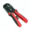 Alicate de cravar cabos VALUE 25.99.8794 preto vermelho 190 mm 347 g