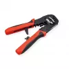 Alicate de cravar cabos VALUE 25.99.8794 preto vermelho 190 mm 347 g