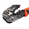Alicate de cravar cabos VALUE 25.99.8794 preto vermelho 190 mm 347 g