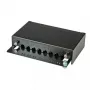 Patch panel de montagem na parede ROLINE Cat.5e 8 portas STP preto