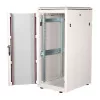 Armário de rede ROLINE 19 polegadas Pro 26U, 600x800 mm LxP, porta de vidro, cinzento, IP20, capacidade de carga 600 kg