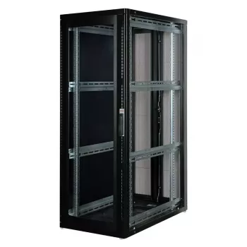 Armário de servidor ROLINE Pro 36 U 600x1000 preto de 19 polegadas autónomo