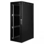 Armário de servidor ROLINE Pro 36 U 600x1000 preto de 19 polegadas autónomo